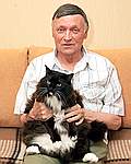 Кныш Р. и его кот Мурзик
