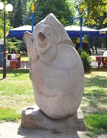 Монументально-декоративная скульптура «Дыхание седых веков»